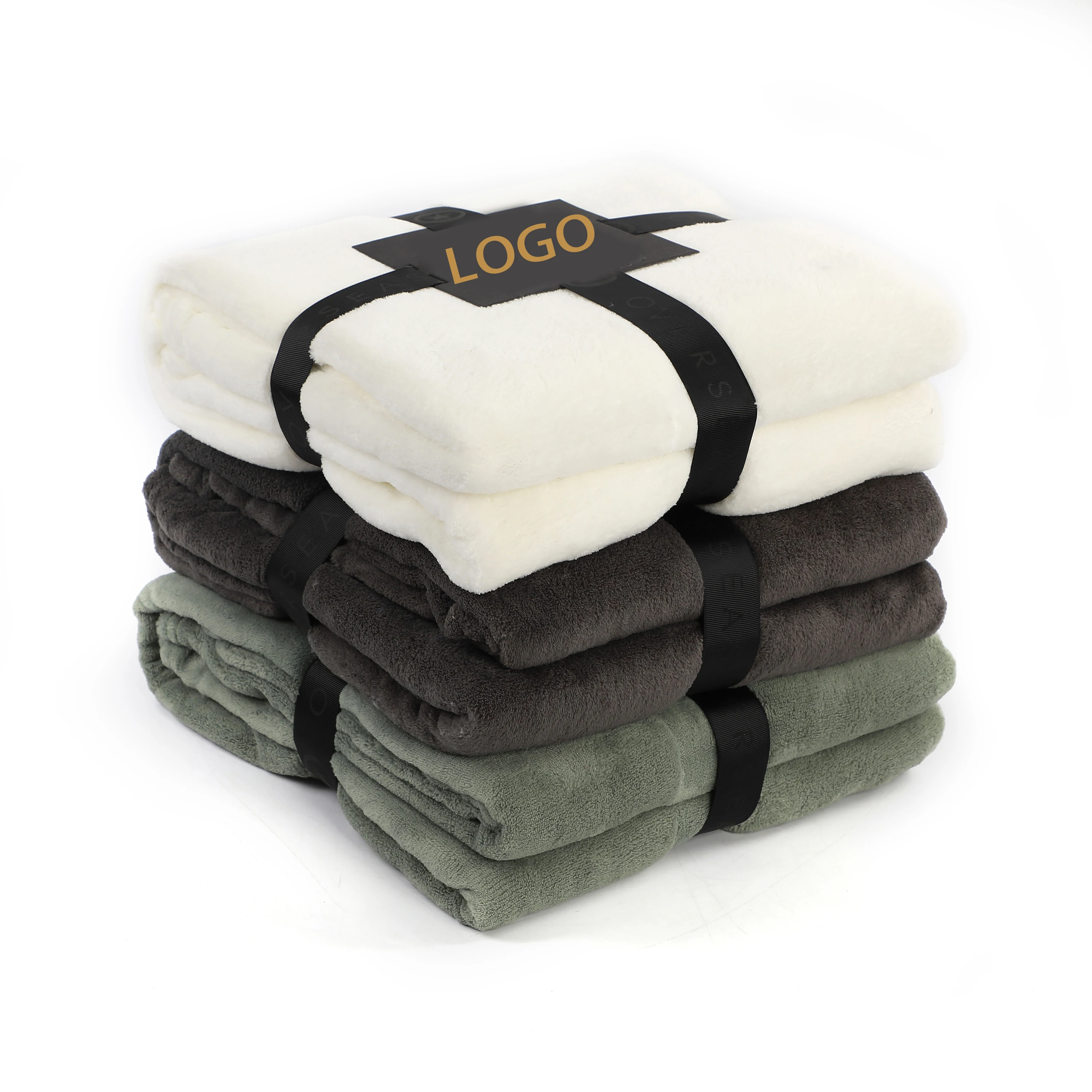 Extra Thick Coral Fleece Blanket Custom Printed Soft Flannel Fleece