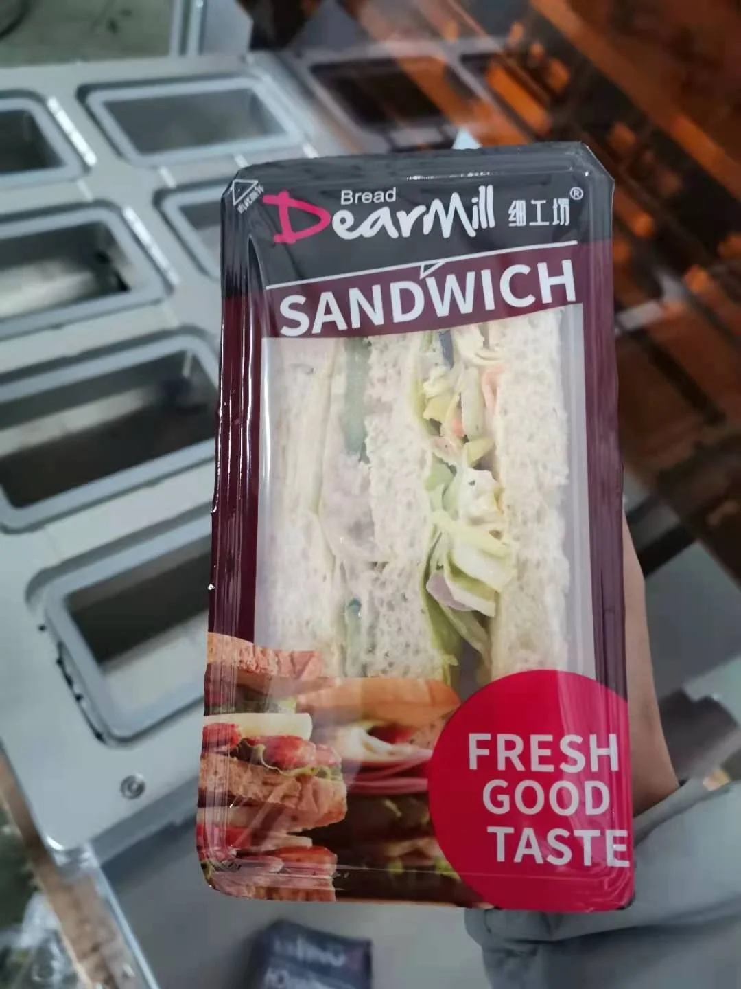 Modified Atmosphere Map Packaging Machine Sandwich Tray Vacuum Nitrogen Packing