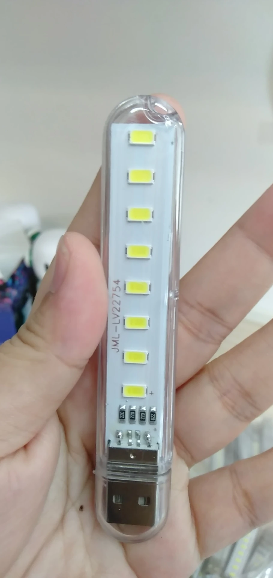 DC5V 8led Camping Computer Portable Mini USB Gift Light USB Reading Night Light Creative Small Table Lamp Use with Laptop Adapte