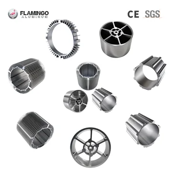 Electric Motor Cylinder Aluminum Profiles Aluminium Extrusion for Pneumatic Cylinders Aluminum Cylinder Block