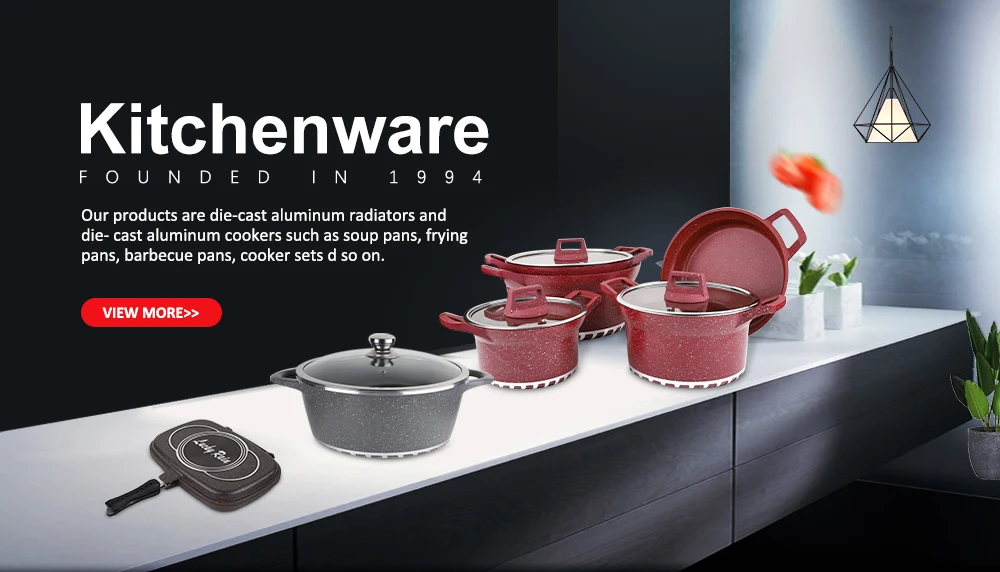 Wholesale Die-cast for Kitchen Aluminum Palm Restaurant Cookware