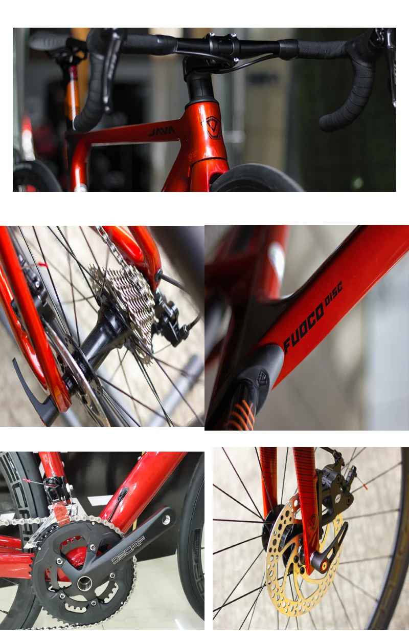 Java Fuoco Factory Best Price Full Carbon Fiber Road Bike 22 Speed 700c ...