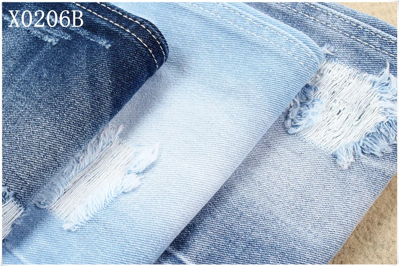 11.9OZ Heavyweight Tear-Resistant Cotton Denim Fabric 62/63 Width for Apparel and Workwear