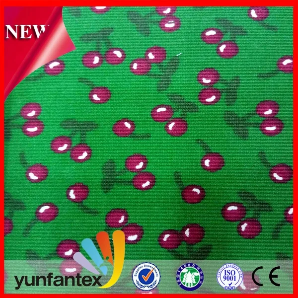 2020 фабричная Вельветовая ткань с цифровым принтом на заказ