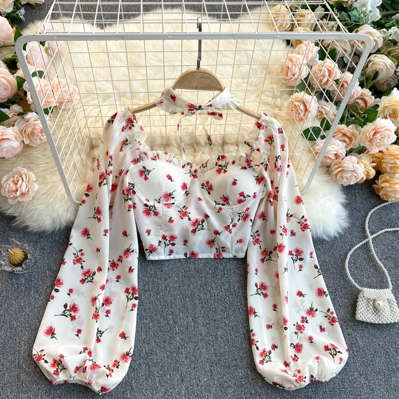 新品ロージーモンスター petit flower chiffon blouse petit flower chiffon blouse ロージーモンスター - メルカリ
