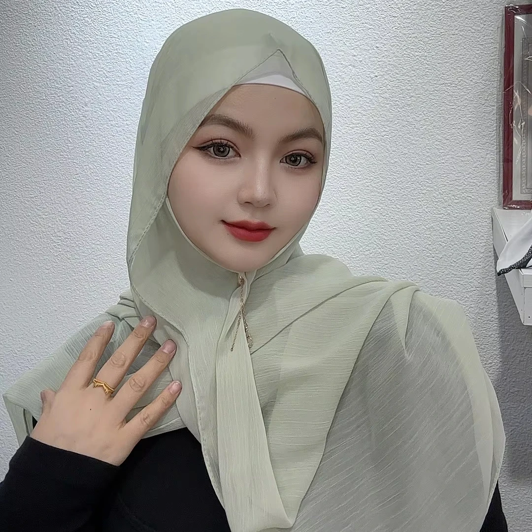 chiffon stretch hijab