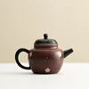 Hand-painted small flowers-teapot