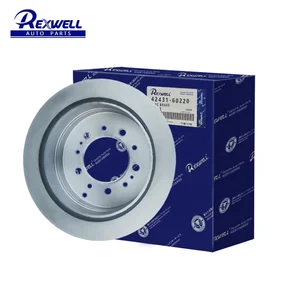 High Performance Car Rotor Disc Brake Rear Brake Disc Drum 42431-60220 for Toyota 4243160220
