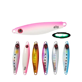 Tuolu New Product Metal Lure Jig Artificial Hard Bait Bionic Sea Fishing Bass Jig No Hooks Wholesale – Metal Jig – view 2