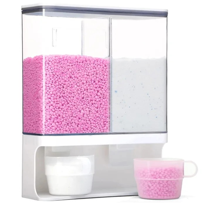 Wallmounted Scent Booster Beads Dispenser For Laundry Room