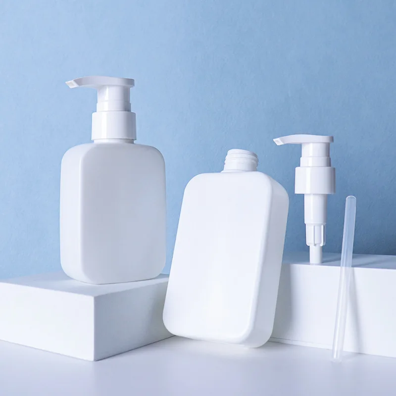 30ML 60ML 100ML 120ML 180ML 250ML300ML 450ML HDPE Cosmetics Packaging Plastic Shampoo Bottle Soft Touch Bottle