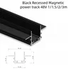 Binario Magnetico Nero/Bianco 2m