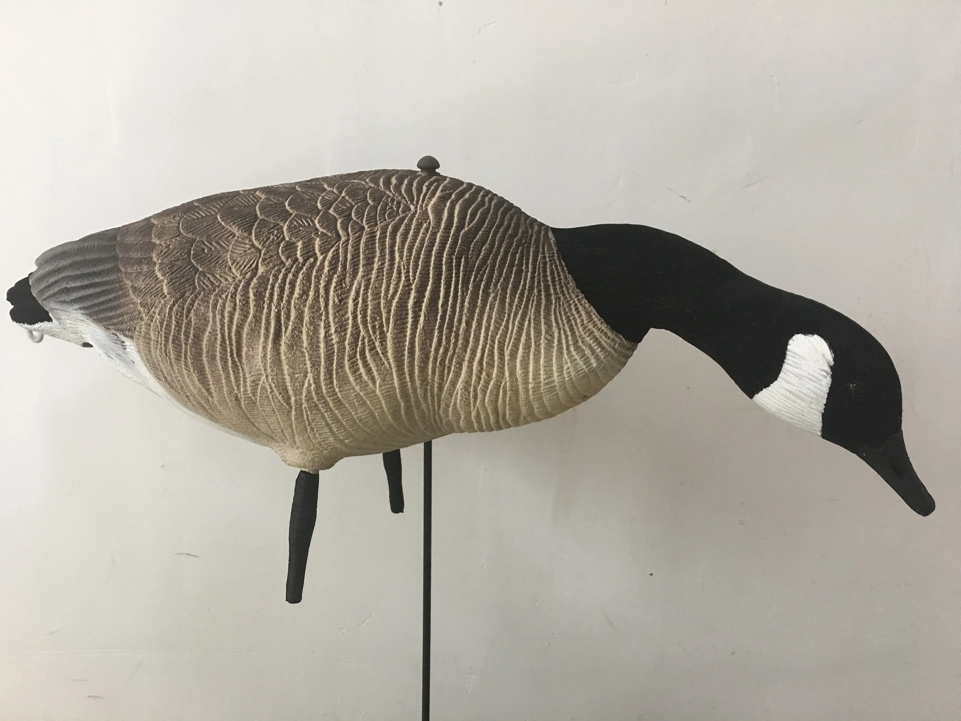 Corrugated Plastic Eva Silhouette Flocked Windsock Grey Specklebelly