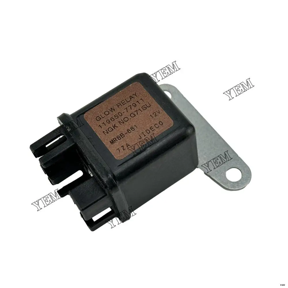 4TNV94 Relay 119650-77911 for Yanmar Spare Parts Construction Machinery Parts