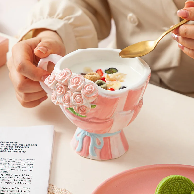 SYL Porcelain Couple Mug China Wedding Favor Eco-Friendly Contemporary Gift Packaging for Weddings
