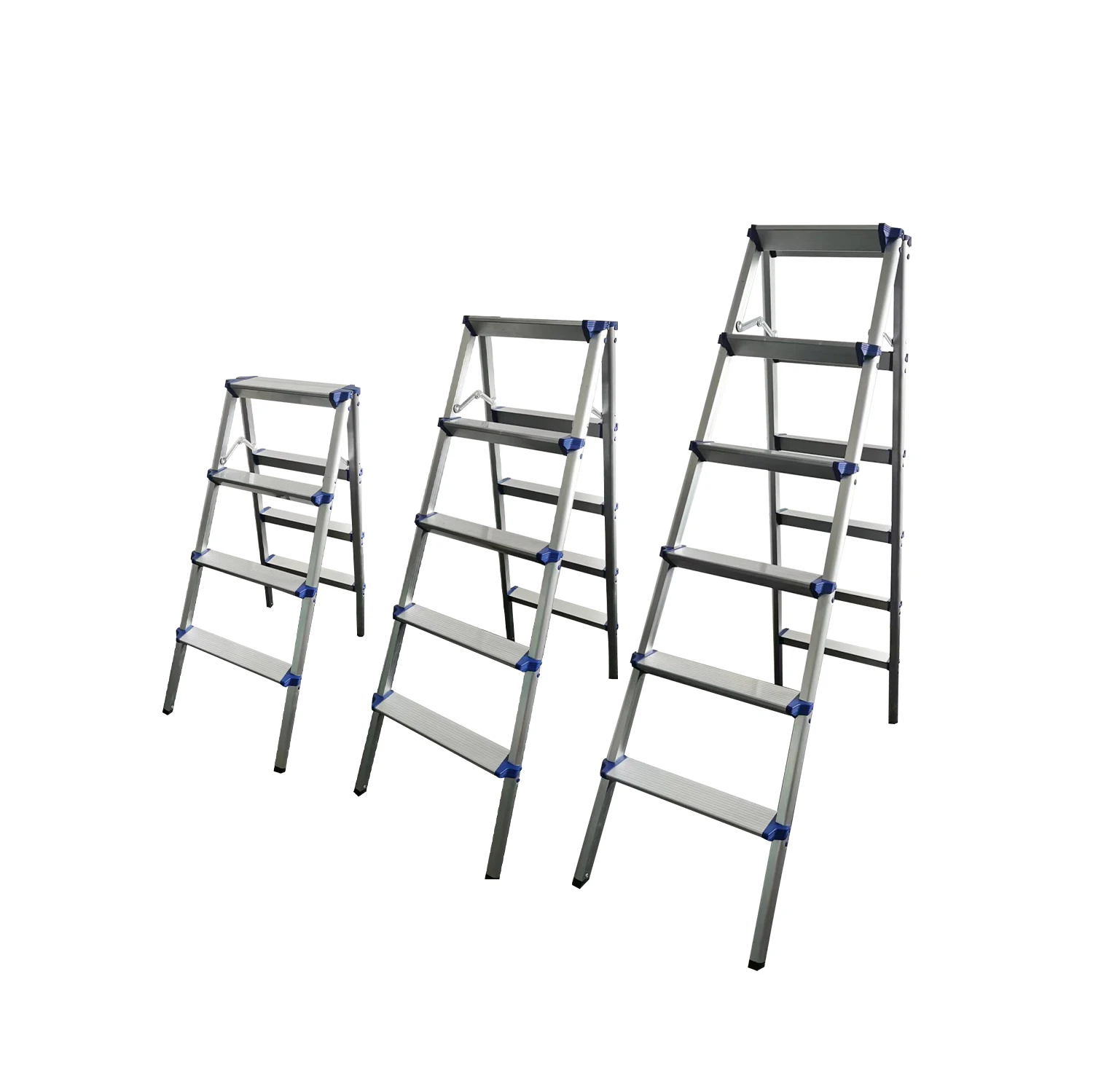 Weiken En131 Steps Stair Ladder Aluminum Ladder Manufacture Folding