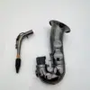 Tubo piegato modificato - completamente nero con copertura
