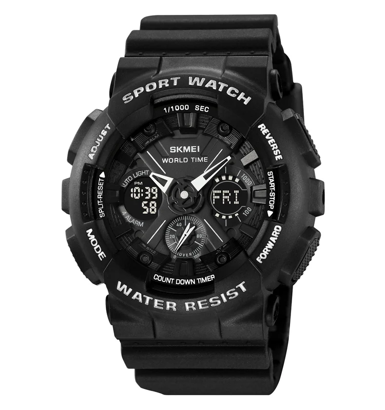 Montres SKMEI 2118 de hombre montre analogique à chiffres montre de luxe  sport nouveauté montre électronique étanche pour hommes