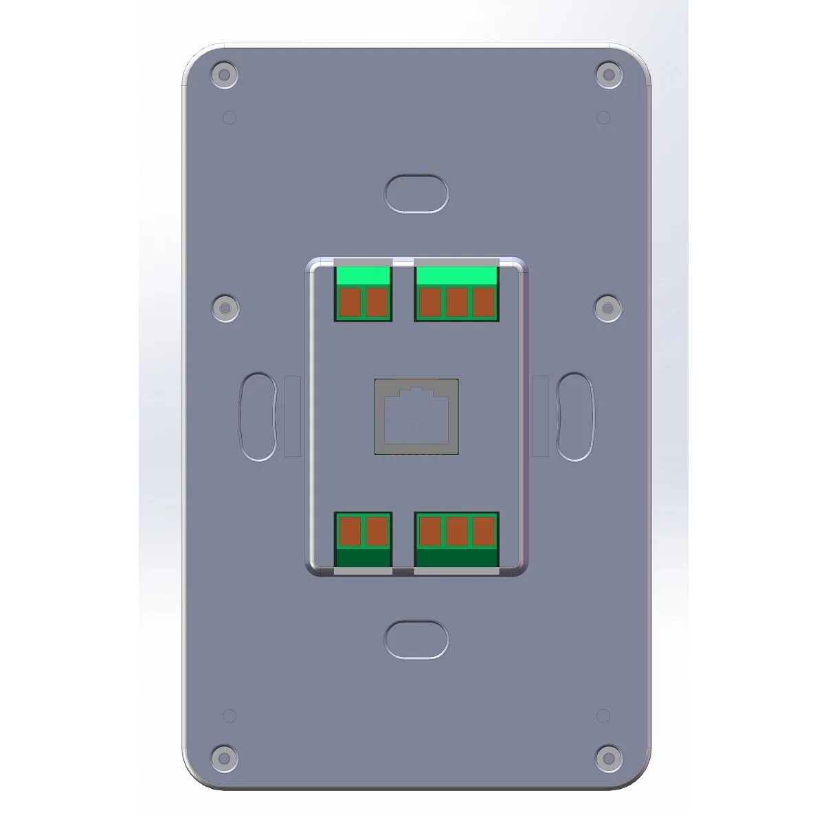 Wall Lock Mounted Android Tablet With Zigbee Coordinator, PoE Power And Proximity Sensor For Smart Home