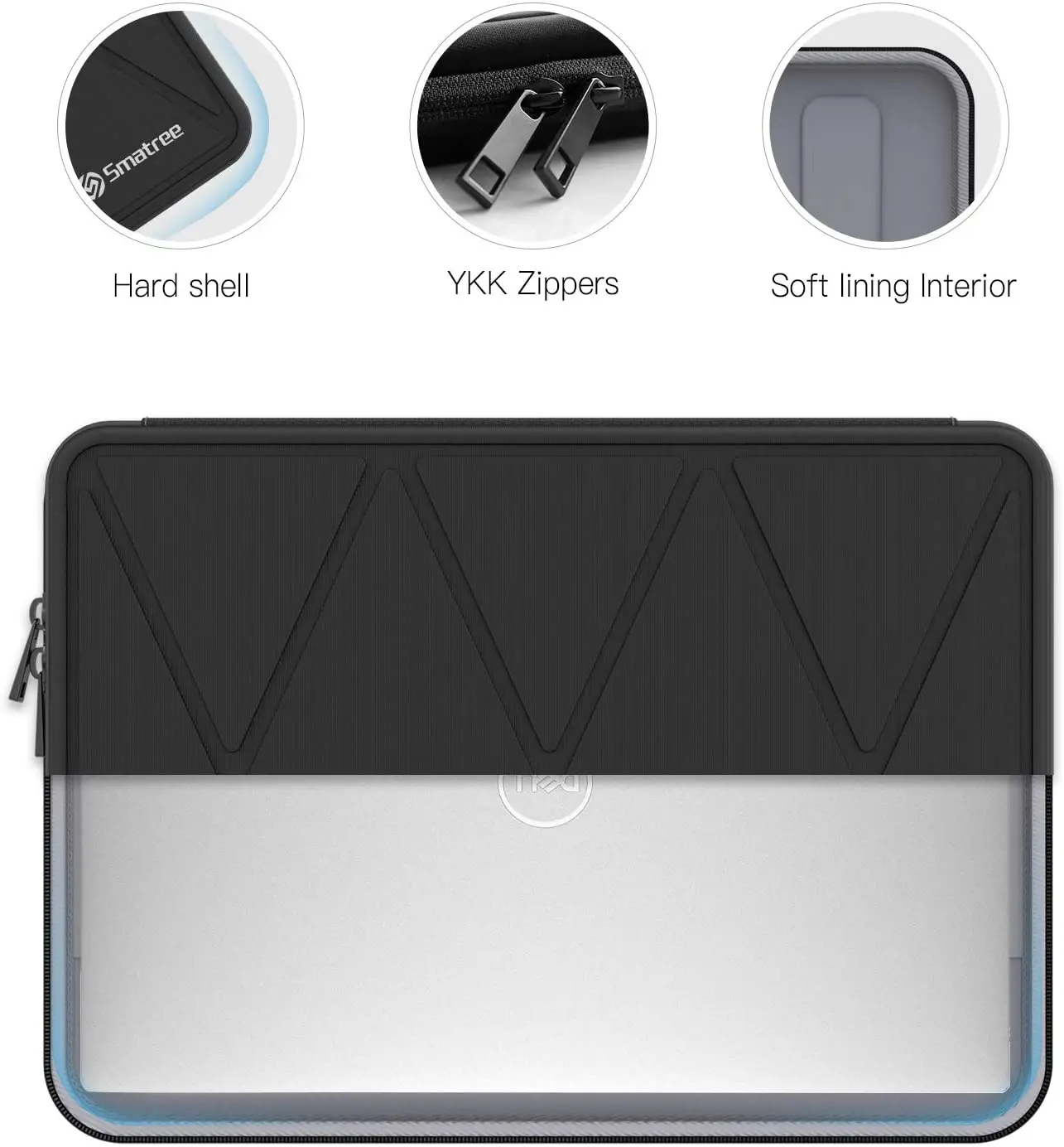 Smatree A1300 13inch Hard Shell Laptop Case For Dell Xps 13 9315 9320