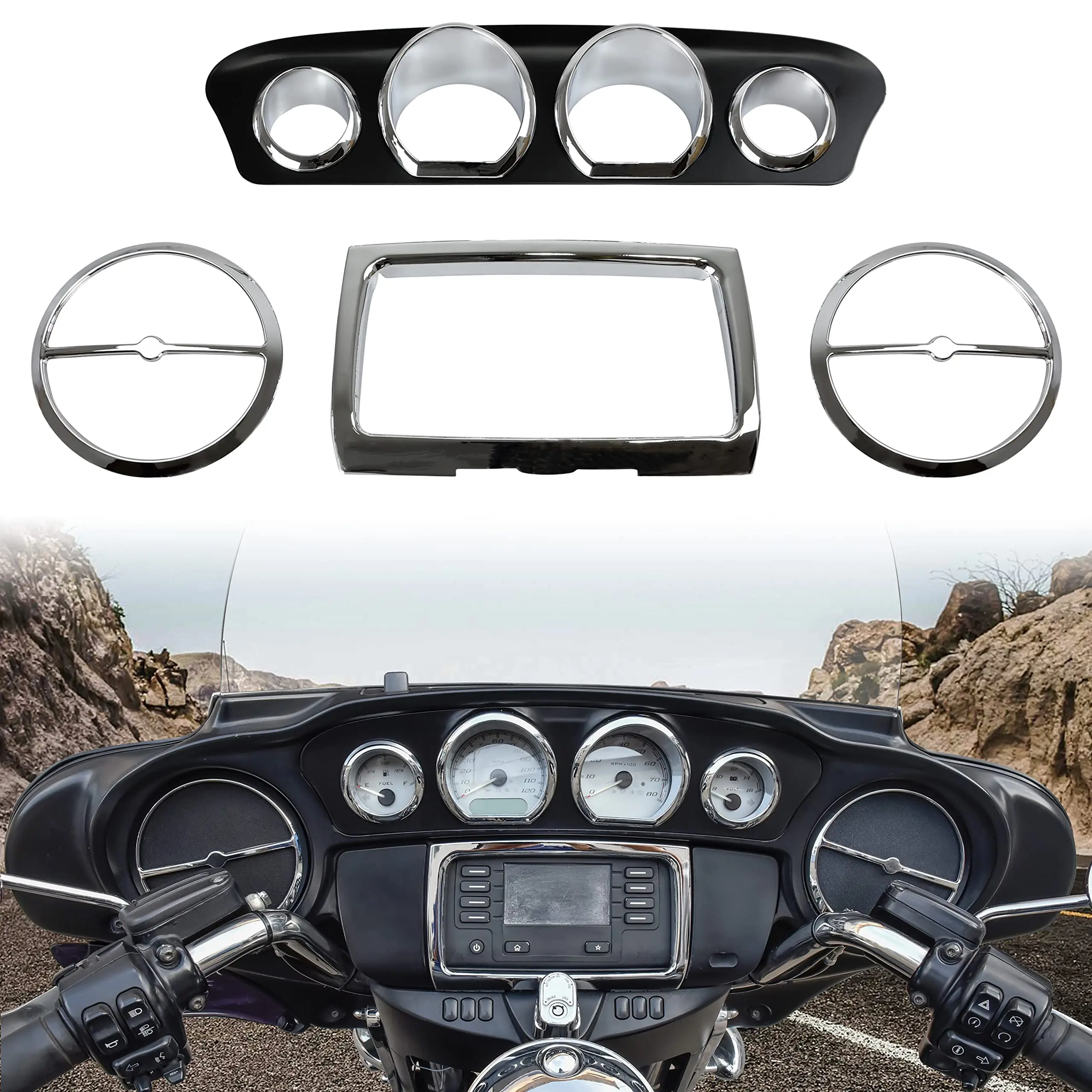 RACEPRO NEW Arrival STREET GLIDE Motorcycle Accessories for Harley Davidson Grand American Touring STREET GLIDE