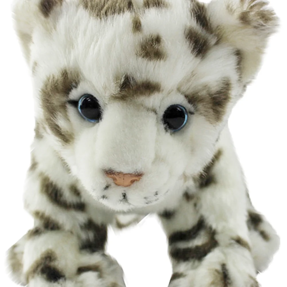 Simulation Plush Cheetah Panther Stuffed Leopard Toys Jungle Stuffed Cute Leopard Plush Animal KidsToy
