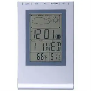 Weather Station & Digital Weather Barometer Thermometer Hygrometer Digital Room Thermometer With Calendar Clock