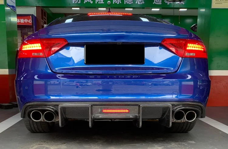 Audi A5 S5 B8 2008 2009 2010 2011用 本物のカーボンファイバー