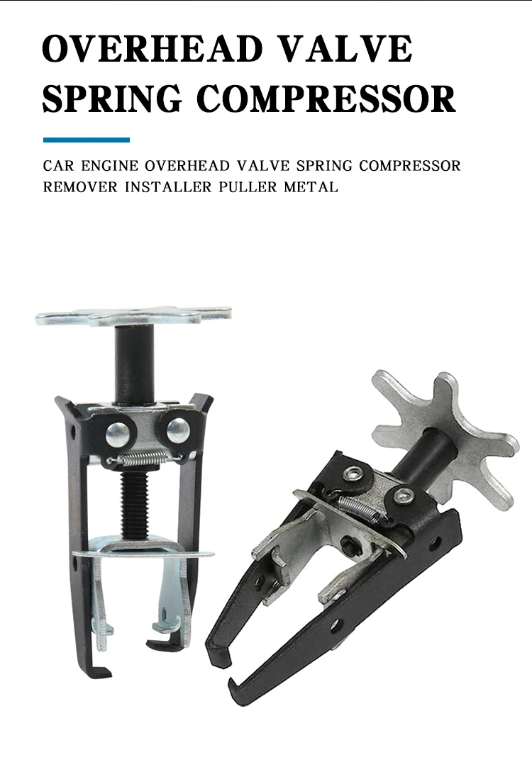 Universal Overhead Valve Spring Compressor Automotive Remove Install