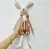 Conejo Tirantes Rayas 36cm