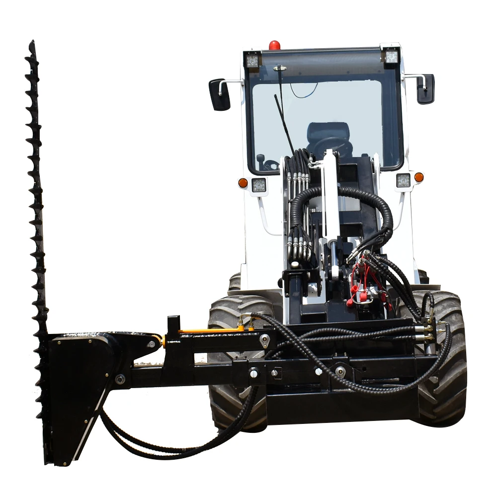 heavy industrial machinery cutting machines excavator hedge trimmer