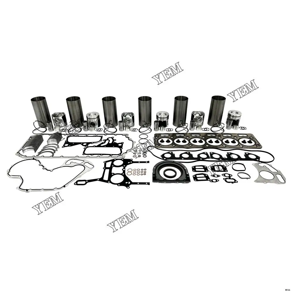 C7.1 Engine Overhaul Kit With Bearings Piston Rings Liner Cylinder Gaskets for Caterpillar