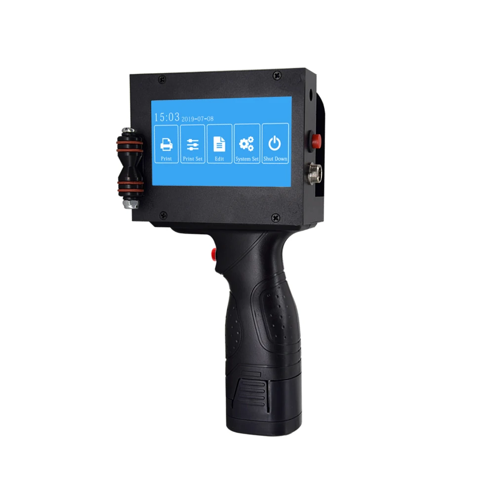 2020 хорошая цена Высокое качество Портативный Срок годности портативная машина тепловой струйный принтер для дерева