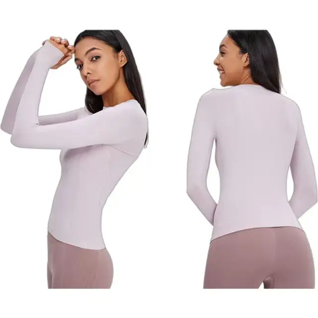 Mesh Breathable Quick Dry Women Yoga Tops Fitness Moisture Wicking Workout Shirt