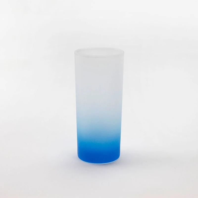 Factory Direct Sublimation Shot Glass Gradient Color Wine Whiskey Glass