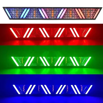 Professional Stage Lighting Equipment 5 Pieces Trapezoidal Retro Lights LED Strobe Retro Lights Disco Dj Party Bar Club