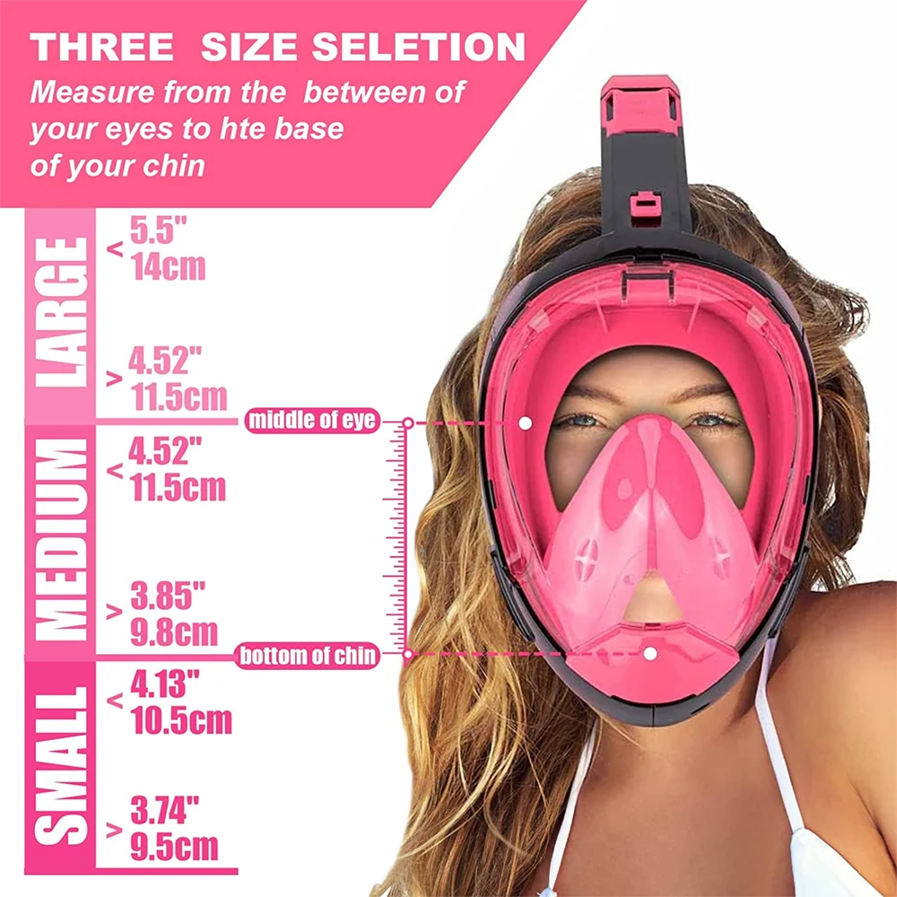 Masque de Plongée - MARSEE - Adulte - Anti-Buée - Anti-Fuite - Vision