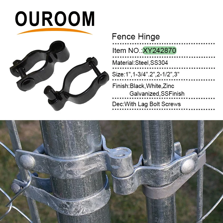 Закрытие ворот/шарнир/защелка/колесо консольного ворота оцинкованная Цепь Звено Забор аксессуары фитинги