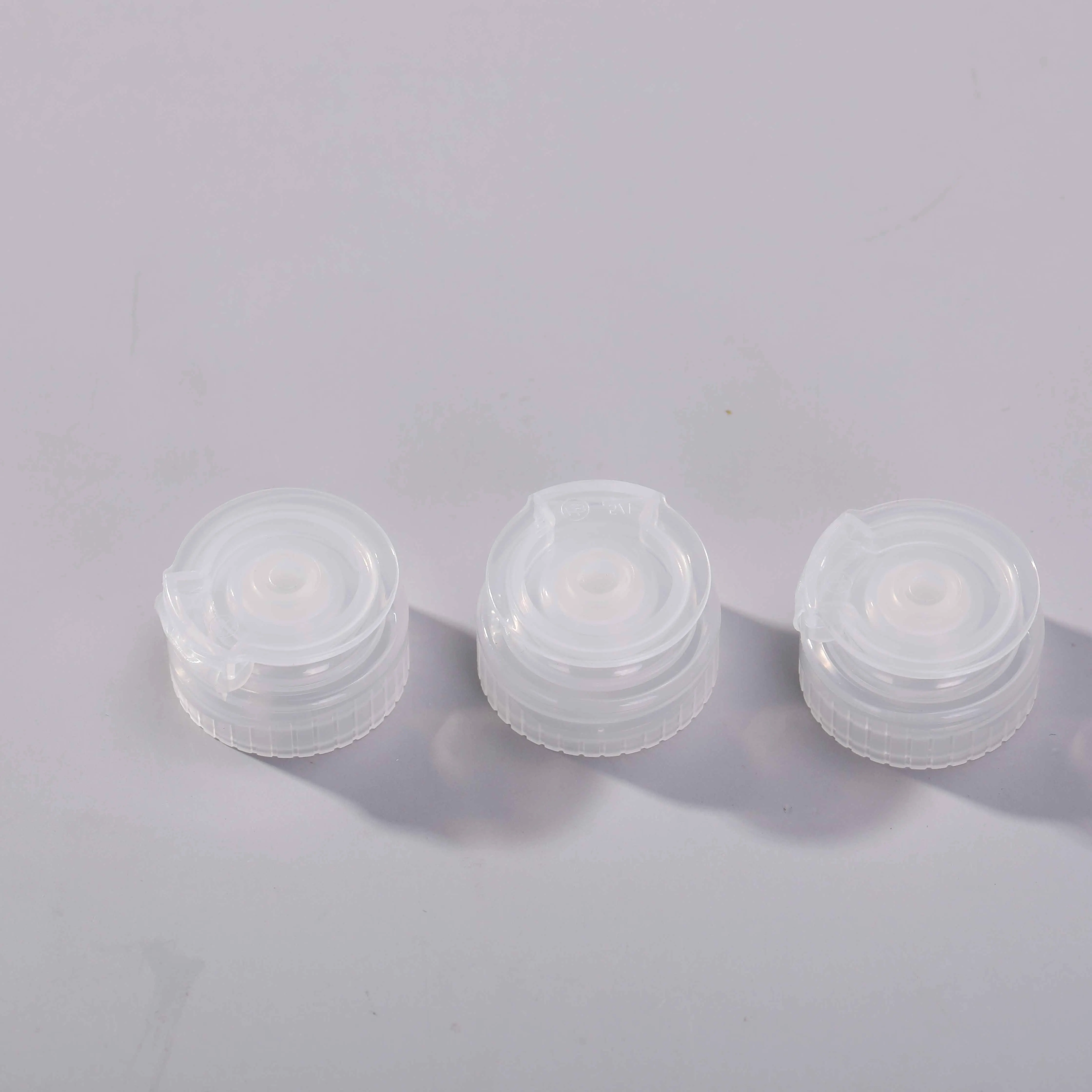 28400 33400 38400 Custom Color Pp Plastic Silicone Valve Flip Cap