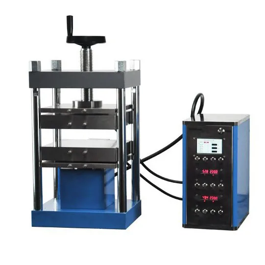 24T/30T/40T/60T/100T Automatic Hydraulic Hot Press Lab Pressing Machine with 300*300mm Double Flat Platens