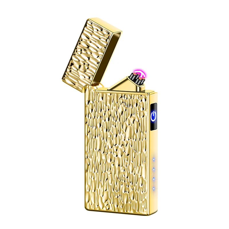The New Langsheng Double Arc Silent Ignition Charging Lighter Long Battery Life Saying Goodbye to Frequent Battery Replacement