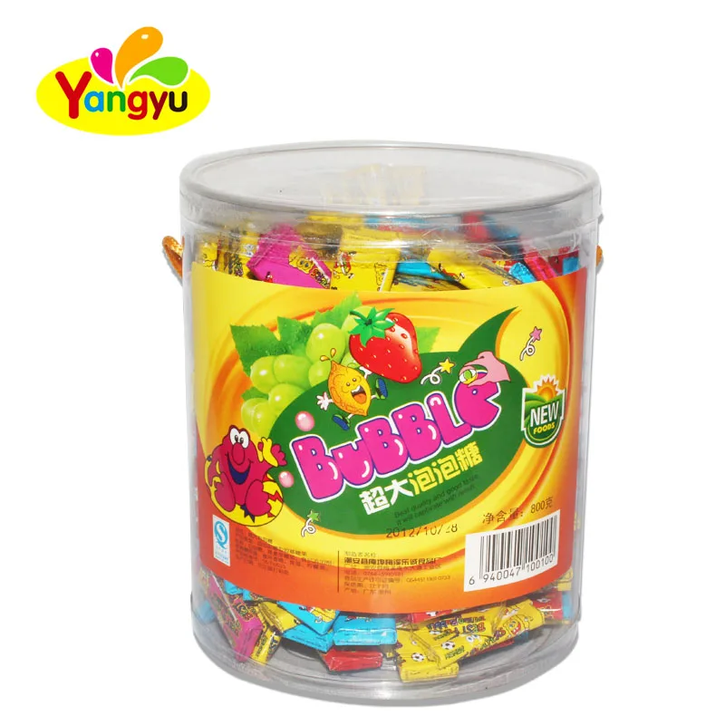 Супер большая Жевательная жевательная резинка с татуировкой