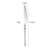 silver- dessert knife