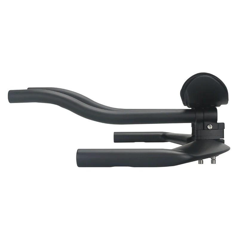Aero Bars Time Trial Bicycle Bike Fixie Bullhorn Rest Handle bar Triathlon Road Integrated TT Handlebar Carbon Fibre for Cycle