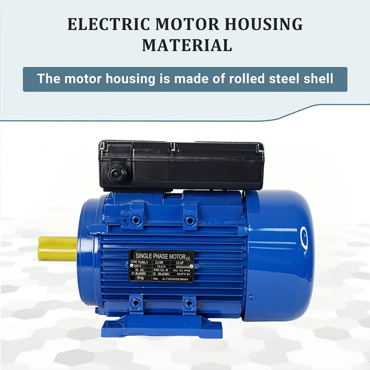 JULANTE YL90L-2 220V Single Phase Asynchronous Induction Capacitor Electric Motor for Vacuum
