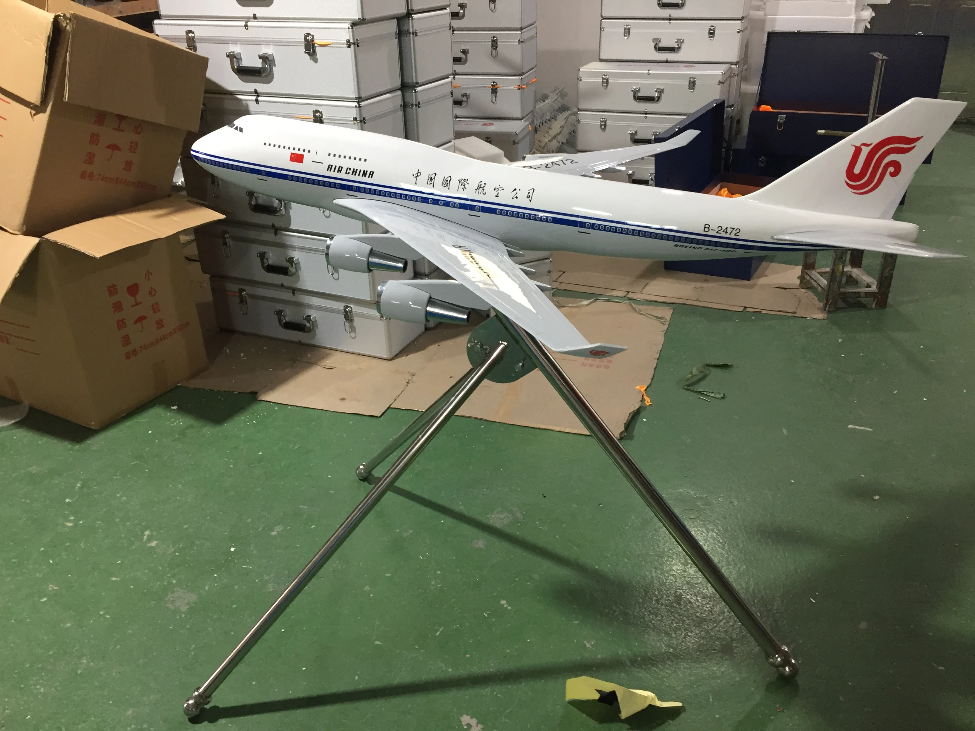 希少限定版模型飛行機ブリティッシュ・ヨーロピアン