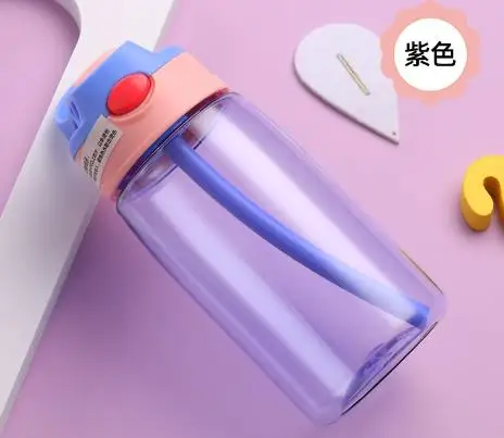 AOHEA Hot Sell Bottle for Kids Plastic Water Bottle Cute BPA Free drink Bottle Cartoon details