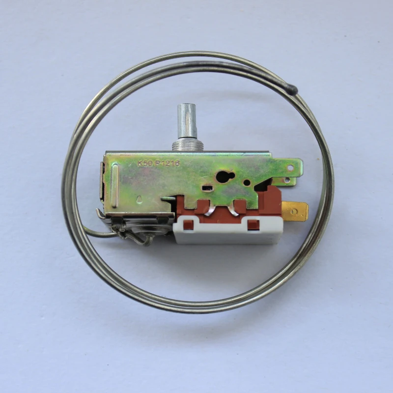 2024 New Wholesale Refrigerator Ranco Thermostat Switch K50-P1216 Stainless Steel Capillary Thermostat Refrigerator Accessories