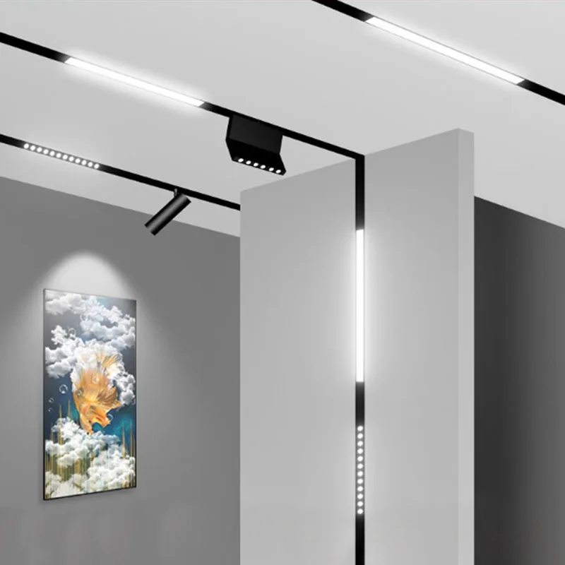 48V Magnetic Track Light LED System VOClighting Dali App Dimming Tuya Remote Control