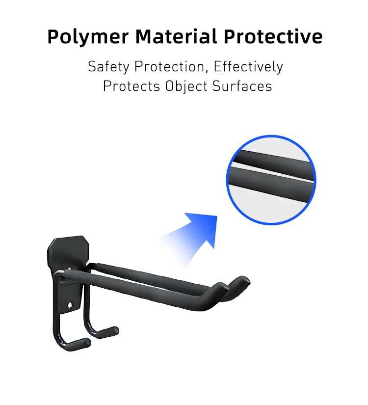 YOUPON Heavy Duty Metal Hooks Rails Storage Organizer for Kitchen Garage High Load Bearing Easy Install Large Capacity manufacture